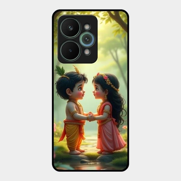 Heavenly Bond Glass Case Cover For Realme 15 Pro 5G