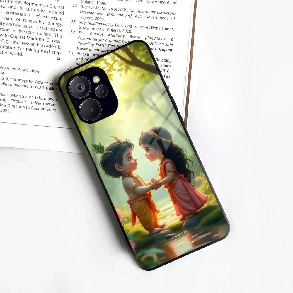 Heavenly Bond Glass Case Cover For Realme/Narzo - ShopOnCliQ
