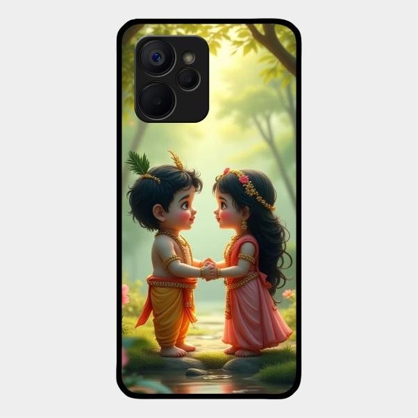 Heavenly Bond Glass Case Cover For Realme 9I 5G