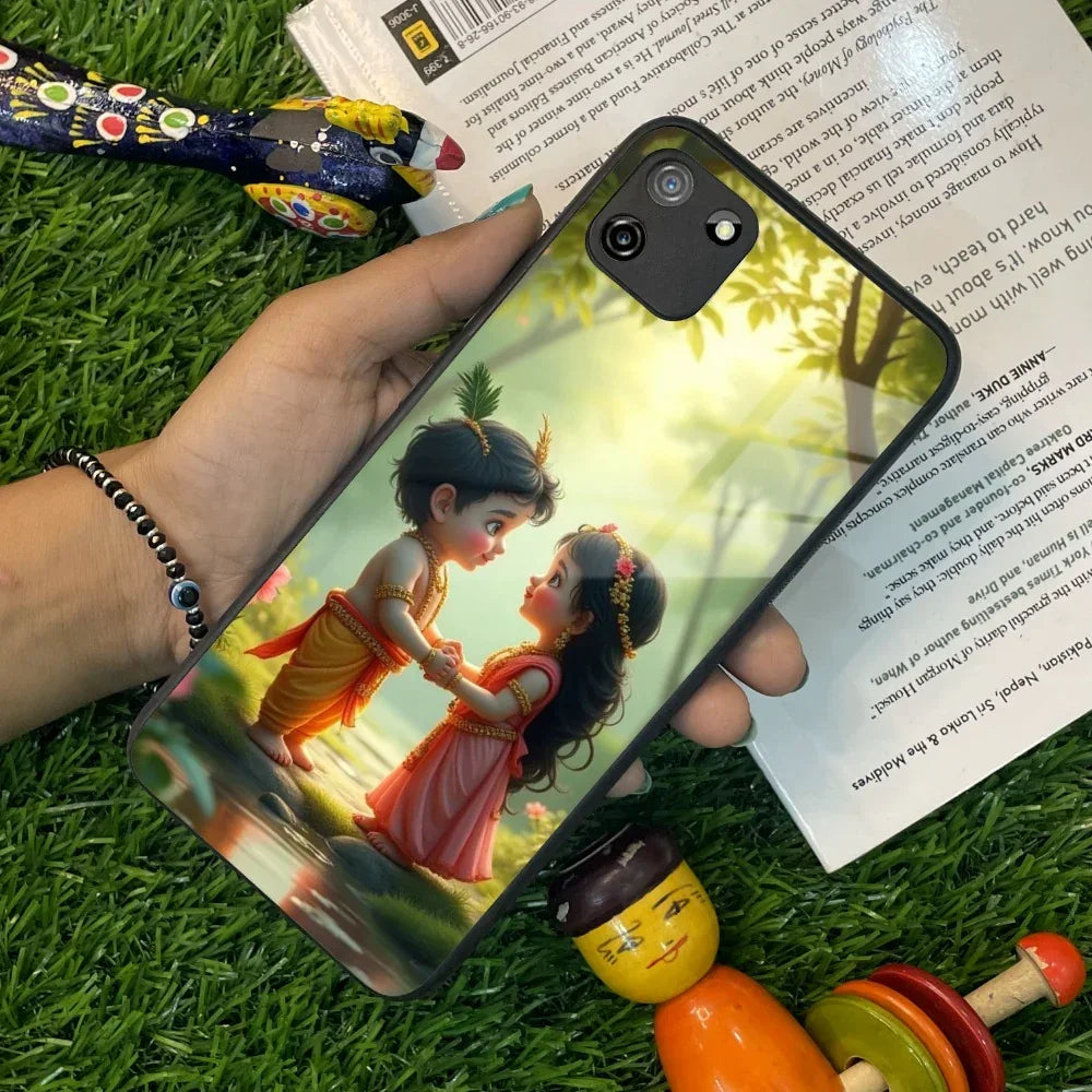 Heavenly Bond Glass Case Cover For Realme/Narzo - ShopOnCliQ