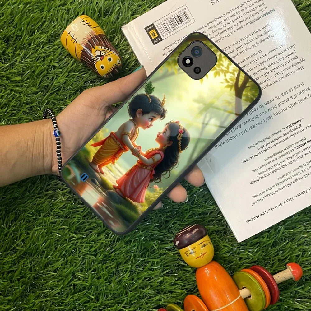 Heavenly Bond Glass Case Cover For Realme/Narzo - ShopOnCliQ
