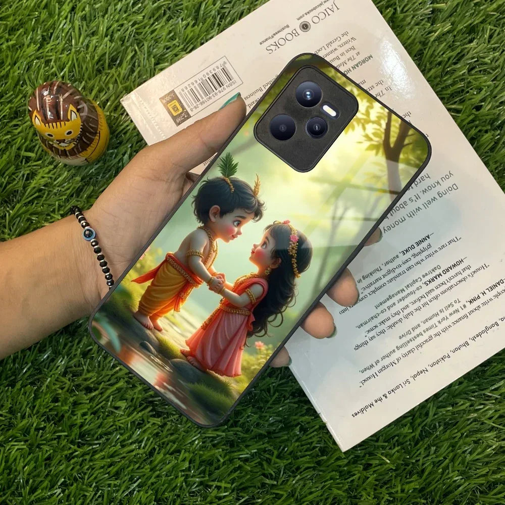 Heavenly Bond Glass Case Cover For Realme/Narzo - ShopOnCliQ