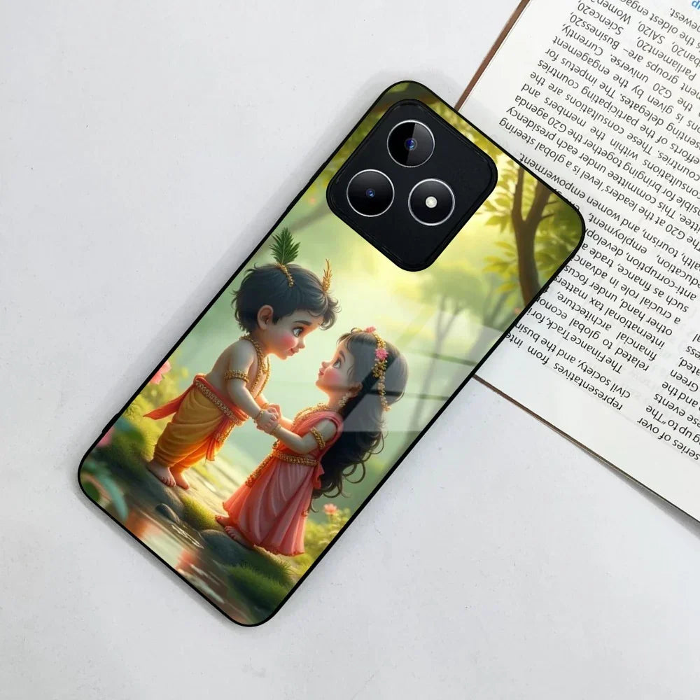 Heavenly Bond Glass Case Cover For Realme/Narzo - ShopOnCliQ