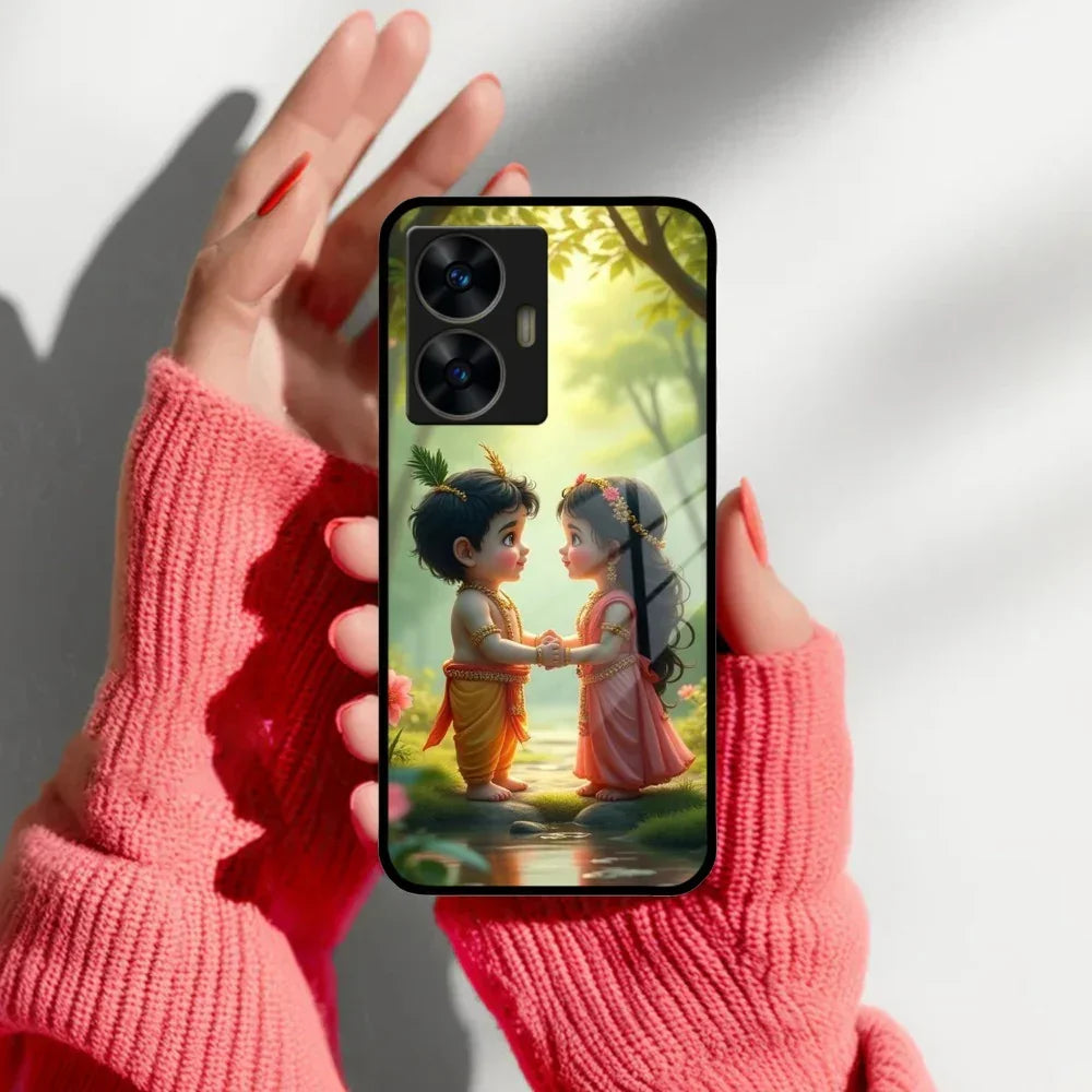 Heavenly Bond Glass Case Cover For Realme/Narzo - ShopOnCliQ