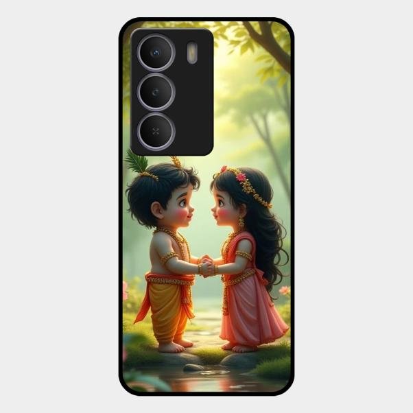 Heavenly Bond Glass Case Cover For Realme P3 Lite 5G