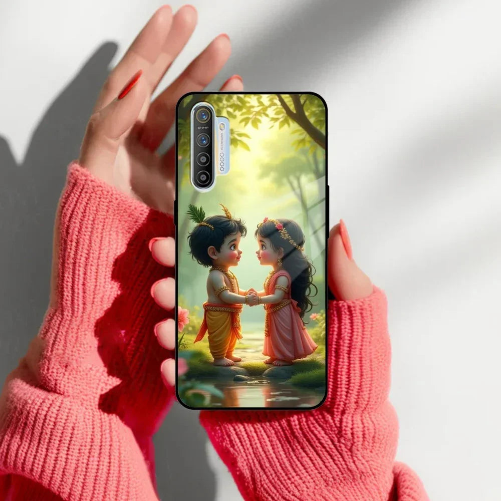 Heavenly Bond Glass Case Cover For Realme/Narzo - ShopOnCliQ