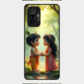 Heavenly Bond Glass Case Cover For Redmi Note 10 Pro