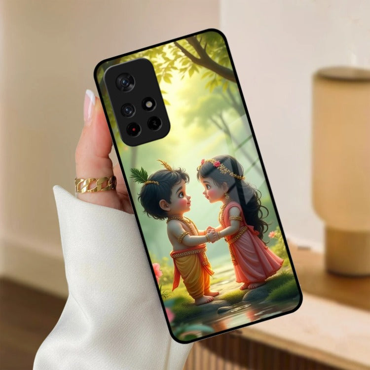 Heavenly Bond Glass Case Cover For Redmi/Xiaomi