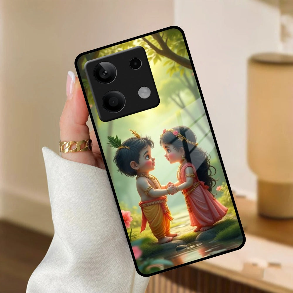 Heavenly Bond Glass Case Cover For Redmi/Xiaomi