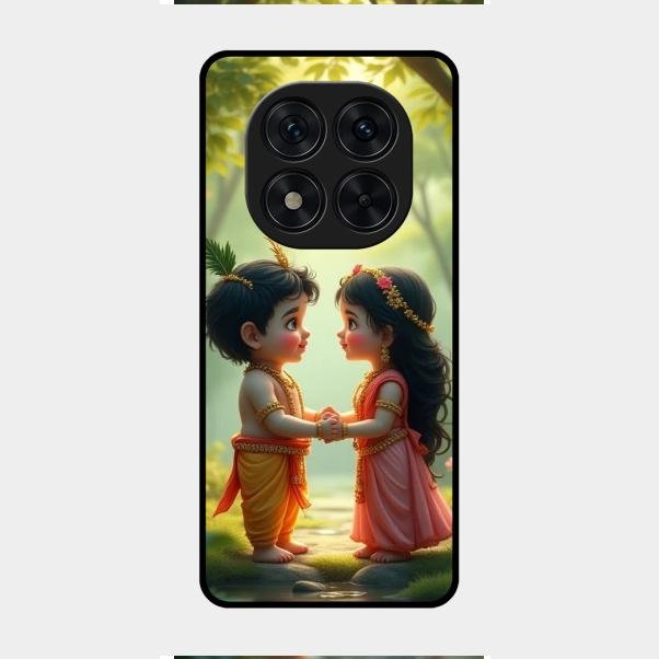 Heavenly Bond Glass Case Cover For Redmi Note 14 Pro 5G