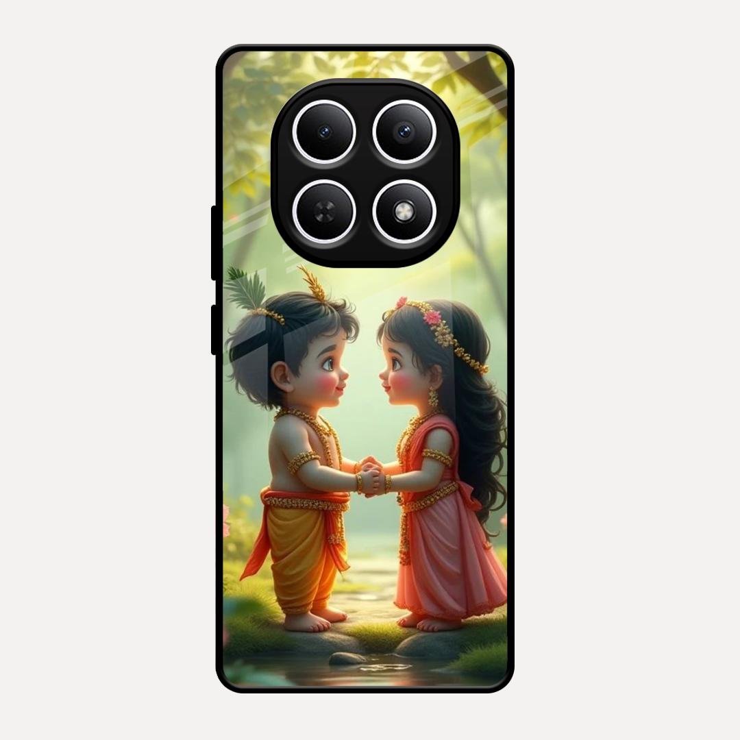 Heavenly Bond Glass Case Cover For Redmi Note 15 5G