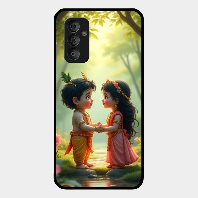 Heavenly Bond Glass Case Cover For Samsung Galaxy F23 5G