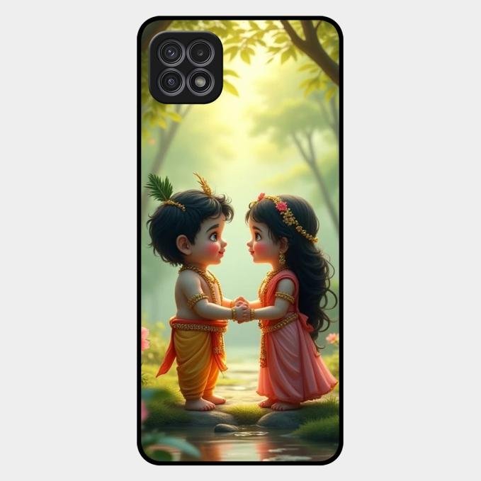 Heavenly Bond Glass Case Cover For Samsung Galaxy F42 5G