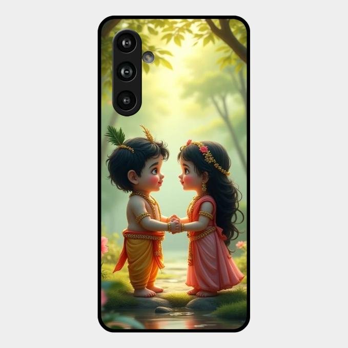 Heavenly Bond Glass Case Cover For Samsung Galaxy F54 5G