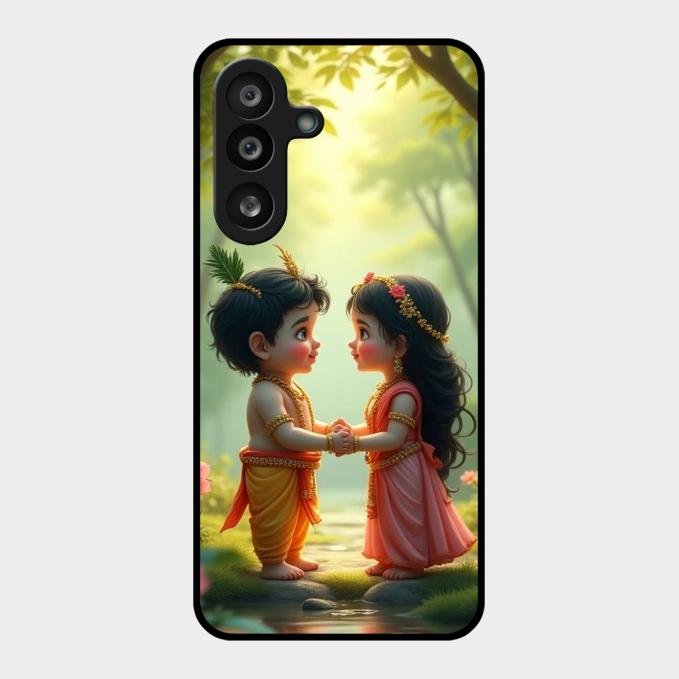 Heavenly Bond Glass Case Cover For Samsung Galaxy F56 5G