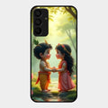 Heavenly Bond Glass Case Cover For Samsung Galaxy M15 5G