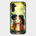Heavenly Bond Glass Case Cover For Samsung Galaxy M34 5G