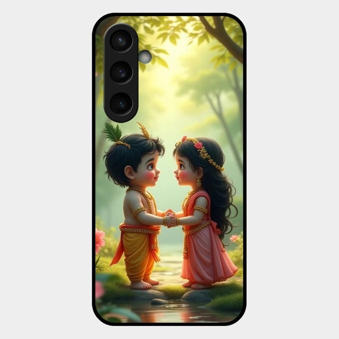 Heavenly Bond Glass Case Cover For Samsung Galaxy S23 Fe 5G