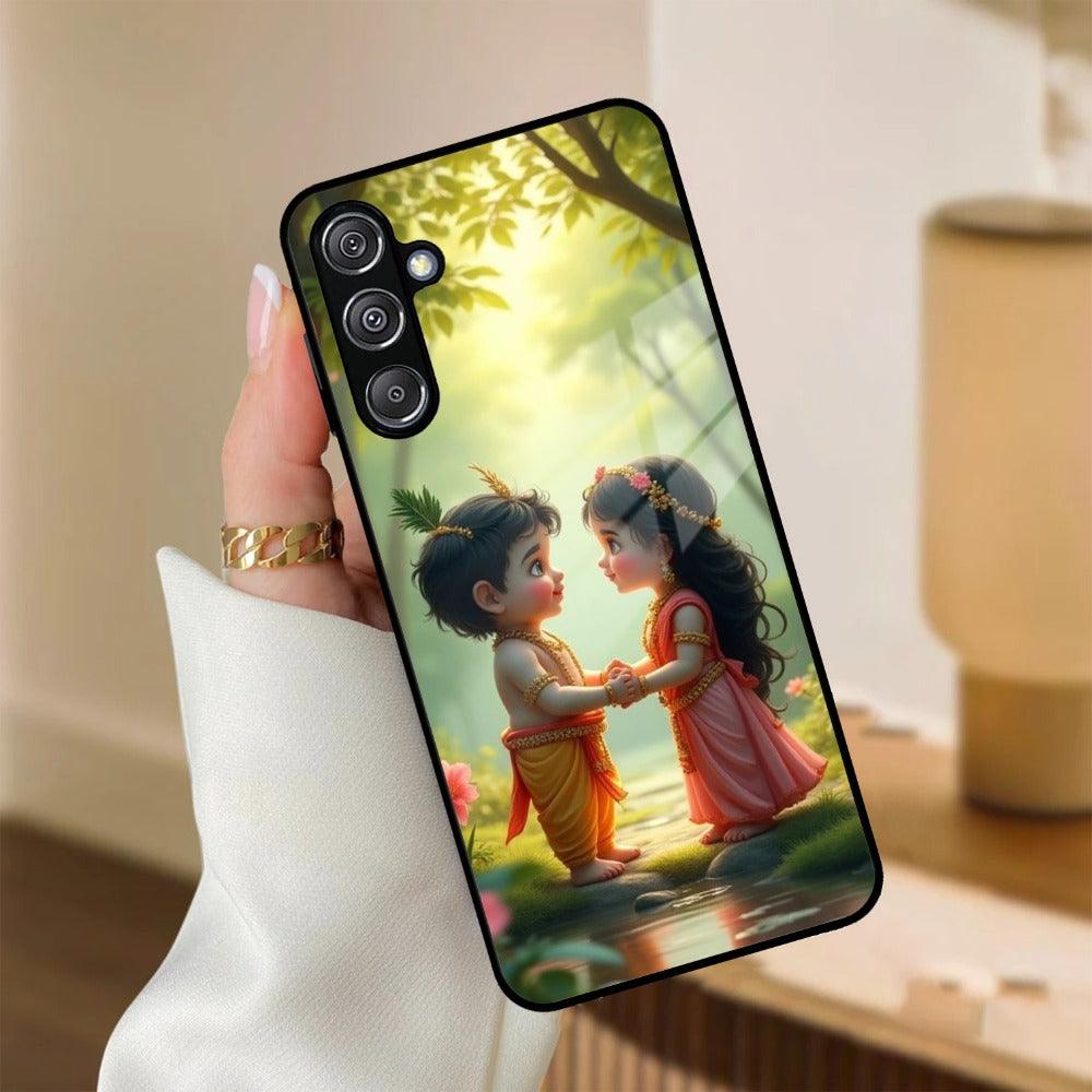 Heavenly Bond Glass Case Cover For Samsung