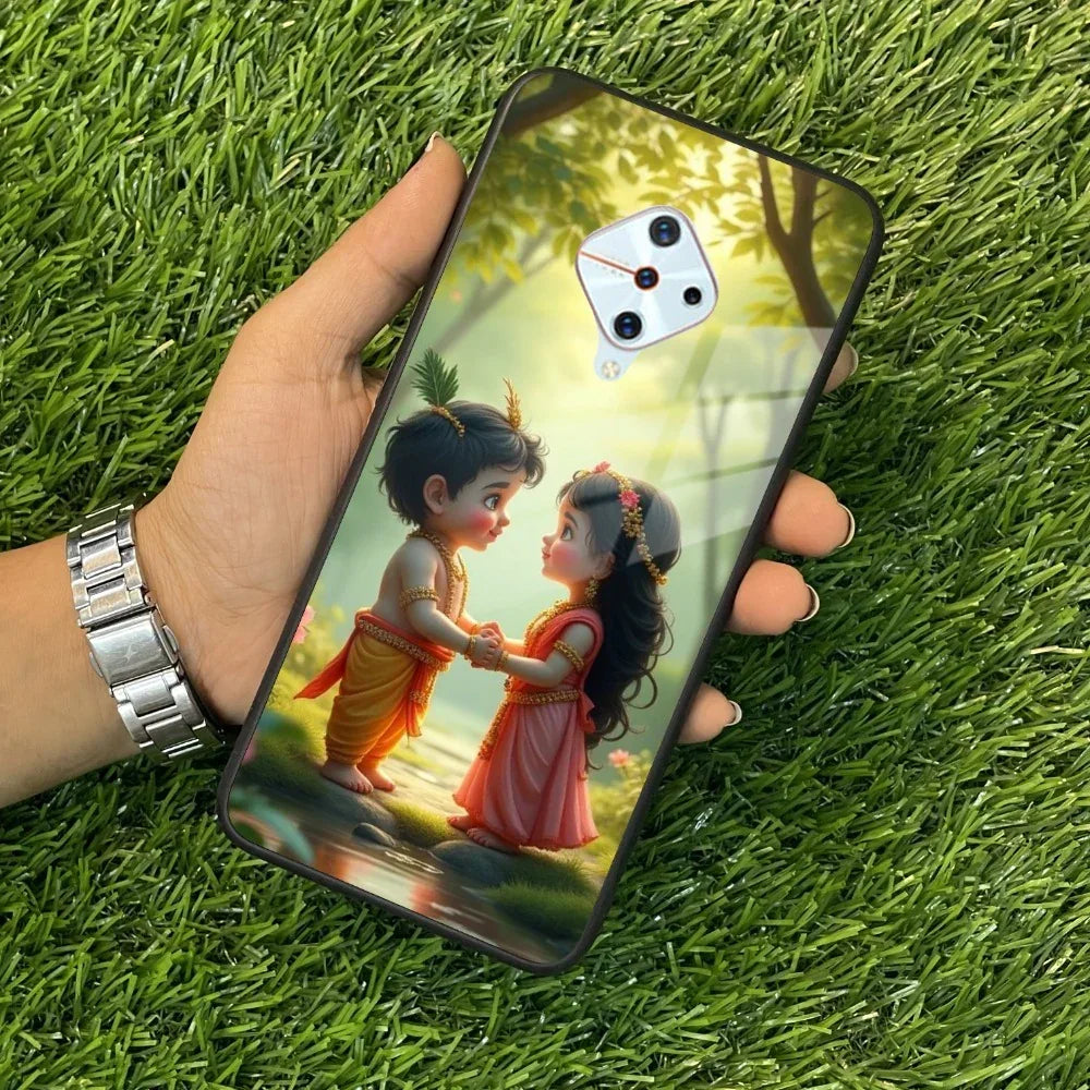 Heavenly Bond Glass Case Cover For Vivo - ShopOnCliQ