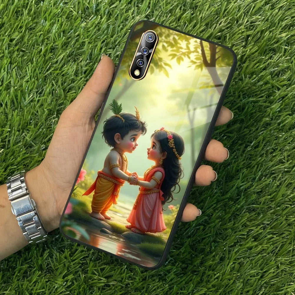 Heavenly Bond Glass Case Cover For Vivo - ShopOnCliQ