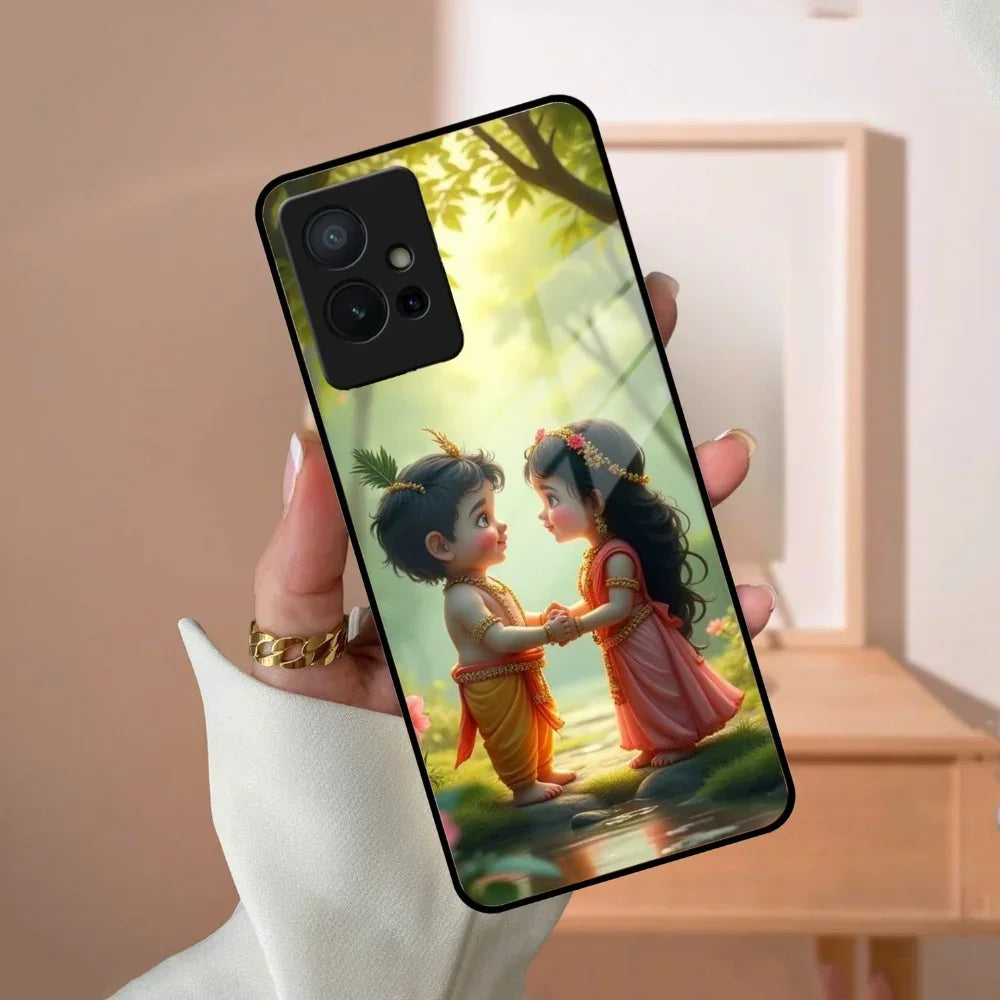Heavenly Bond Glass Case Cover For Vivo - ShopOnCliQ