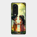 Heavenly Bond Glass Case Cover For Vivo T3 Ultra