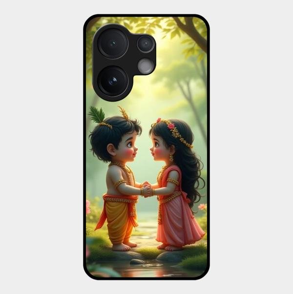 Heavenly Bond Glass Case Cover For Vivo T4 Pro 5G