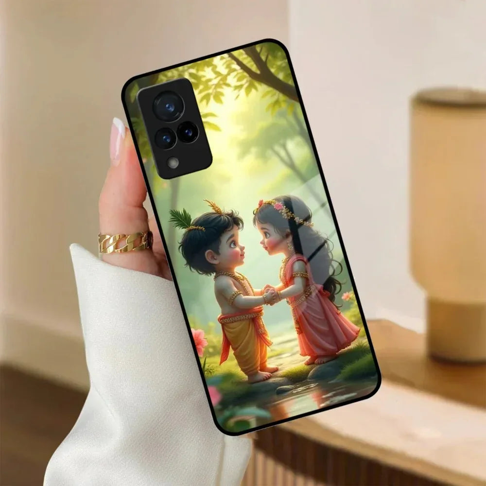 Heavenly Bond Glass Case Cover For Vivo - ShopOnCliQ
