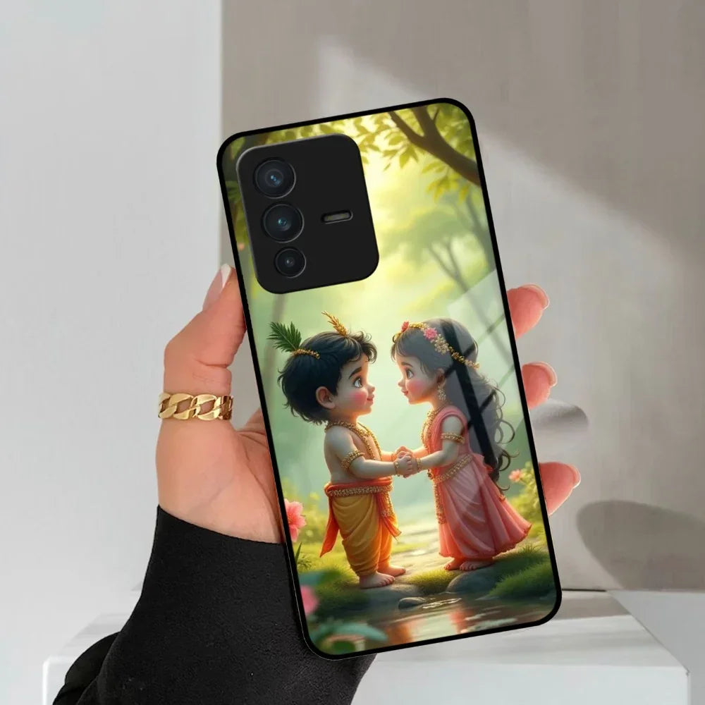Heavenly Bond Glass Case Cover For Vivo - ShopOnCliQ