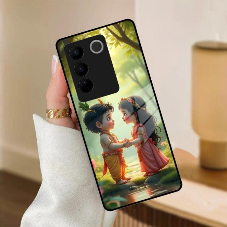 Heavenly Bond Glass Case Cover For Vivo - ShopOnCliQ