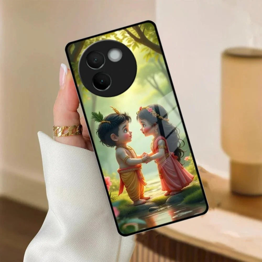 Heavenly Bond Glass Case Cover For Vivo - ShopOnCliQ
