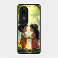 Heavenly Bond Glass Case Cover For Vivo V40 Pro 5G