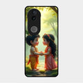 Heavenly Bond Glass Case Cover For Vivo V50 5G