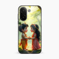 Heavenly Bond Glass Case Cover For Vivo V60e 5G