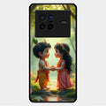 Heavenly Bond Glass Case Cover For Vivo X80 5G