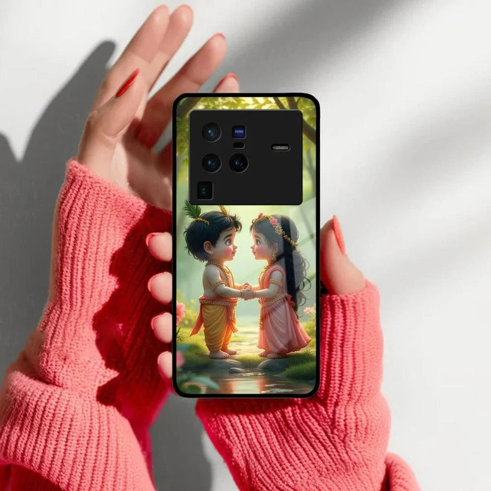 Heavenly Bond Glass Case Cover For Vivo - ShopOnCliQ