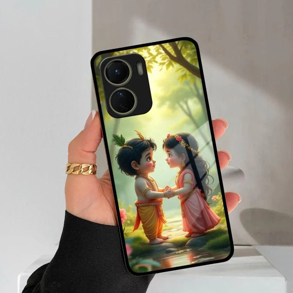 Heavenly Bond Glass Case Cover For Vivo - ShopOnCliQ
