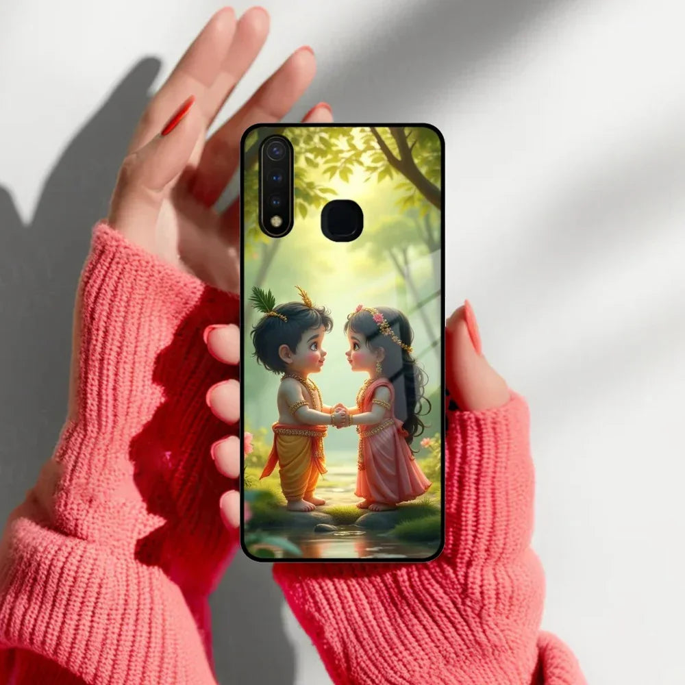 Heavenly Bond Glass Case Cover For Vivo - ShopOnCliQ