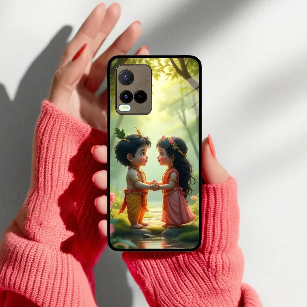 Heavenly Bond Glass Case Cover For Vivo - ShopOnCliQ