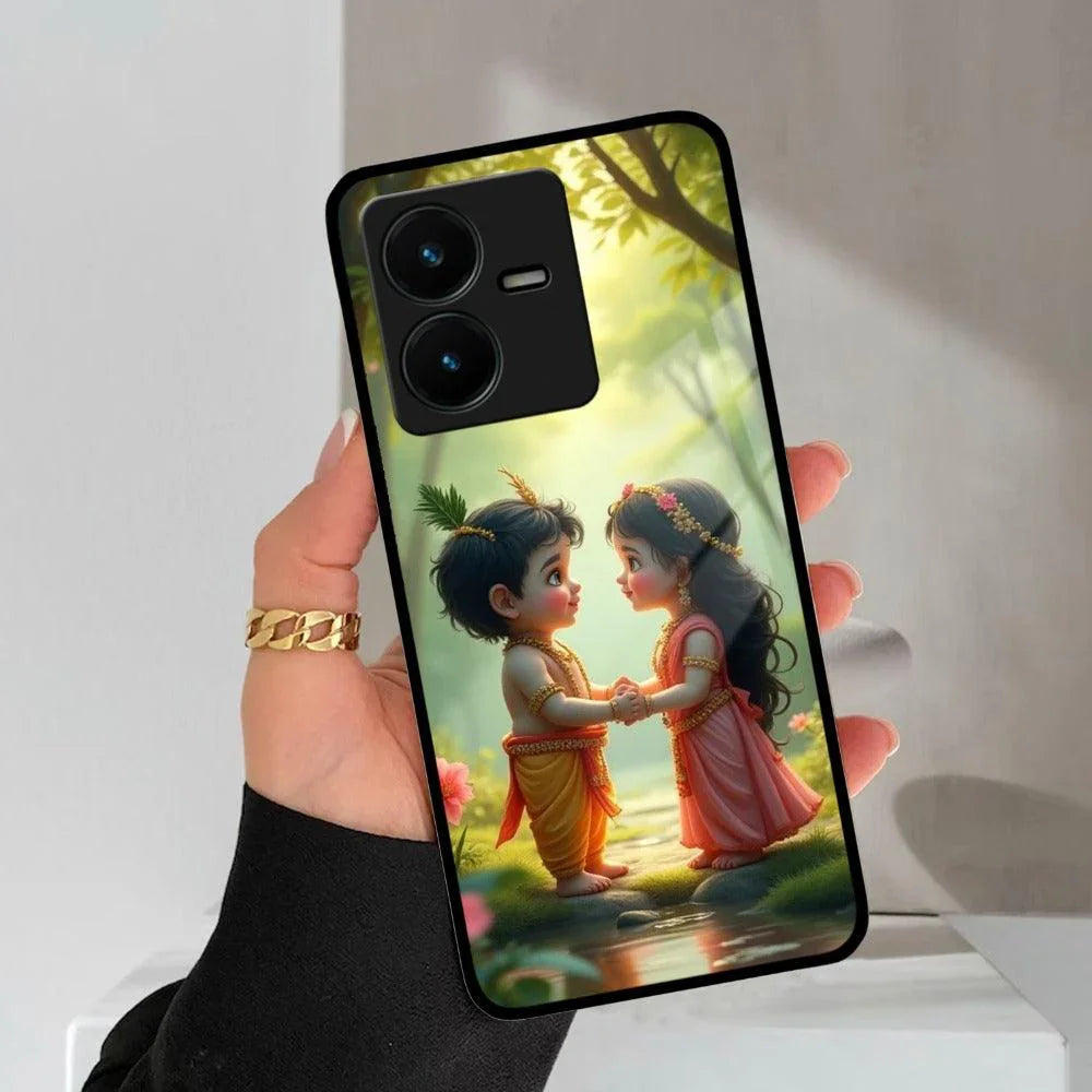 Heavenly Bond Glass Case Cover For Vivo - ShopOnCliQ
