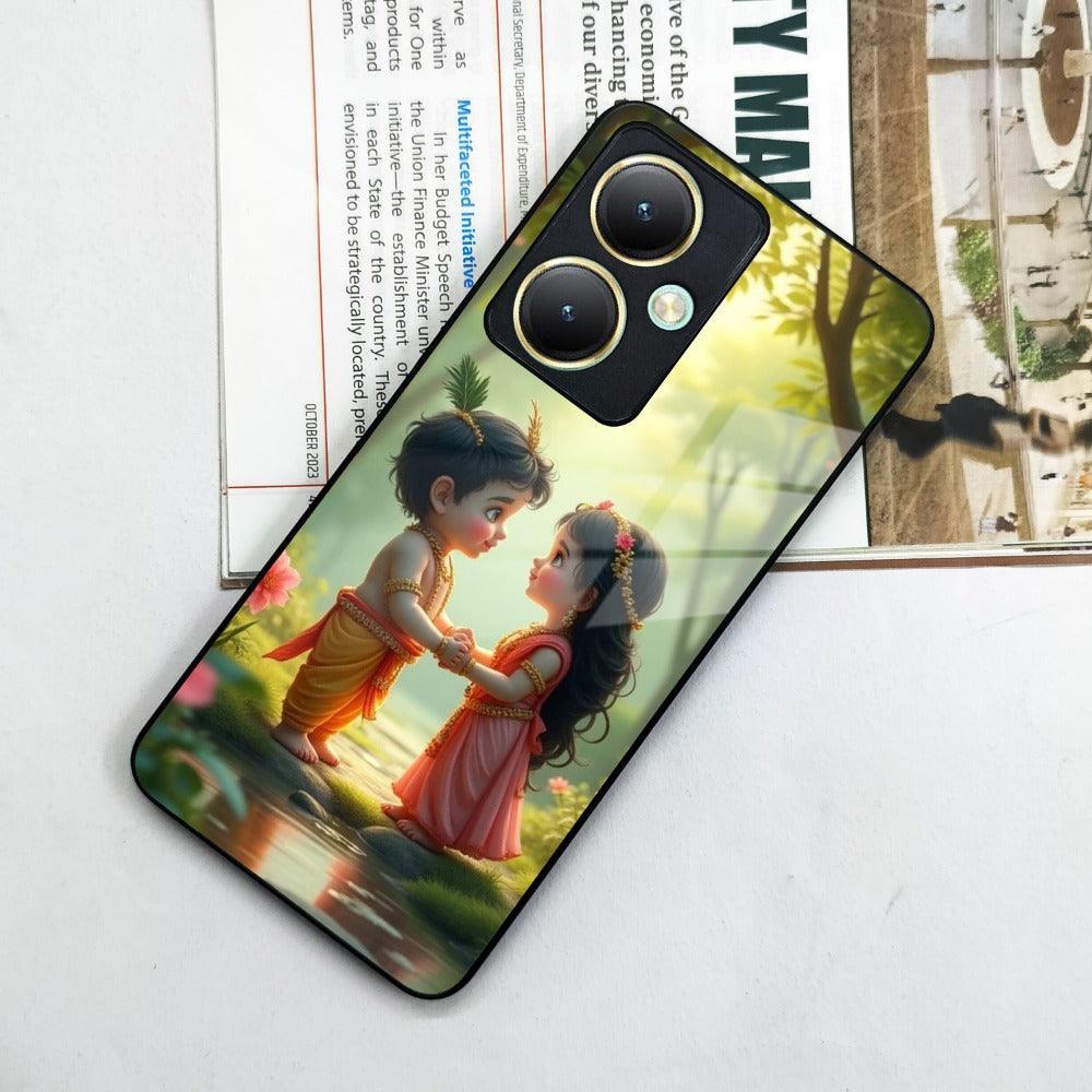 Heavenly Bond Glass Case Cover For Vivo - ShopOnCliQ