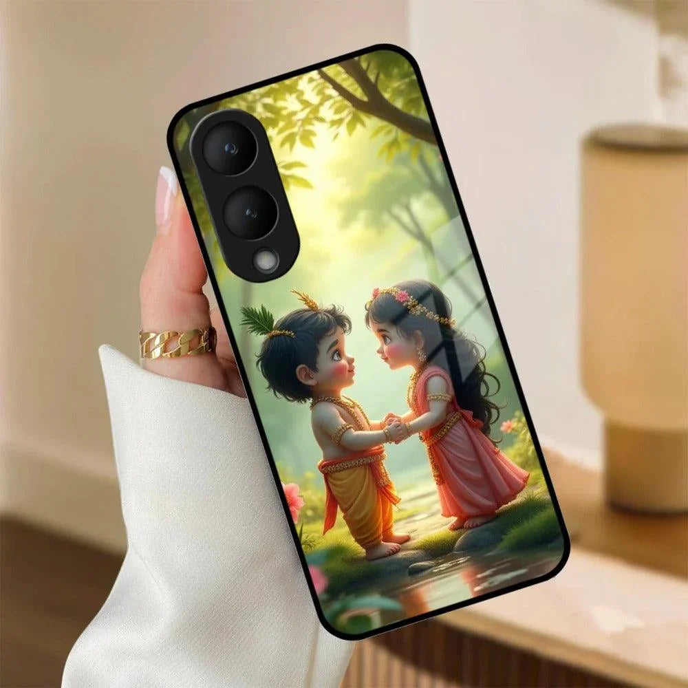 Heavenly Bond Glass Case Cover For Vivo - ShopOnCliQ