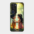 Heavenly Bond Glass Case Cover For Vivo Y29 5G