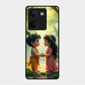 Heavenly Bond Glass Case Cover For Vivo Y300 Plus 5G