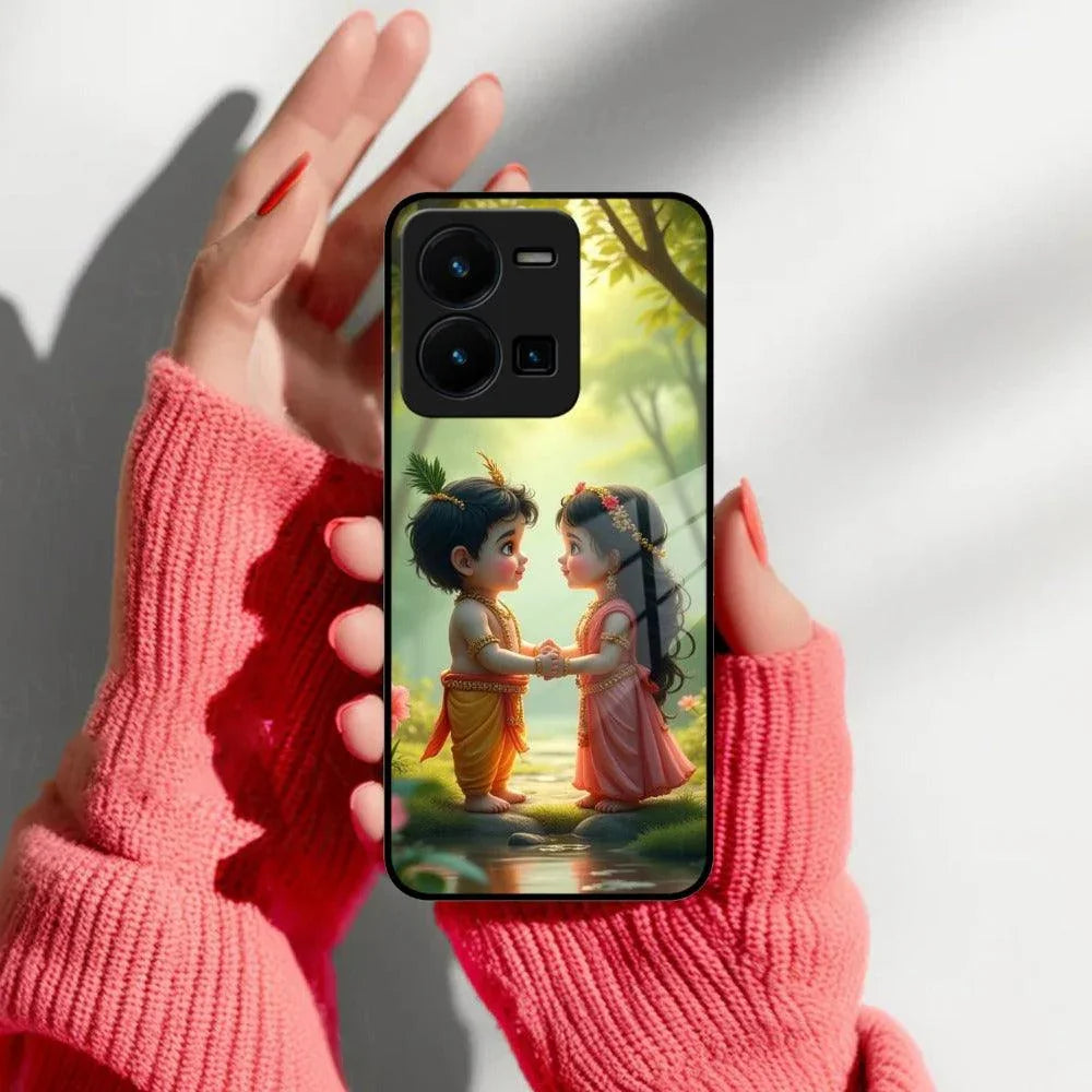 Heavenly Bond Glass Case Cover For Vivo - ShopOnCliQ