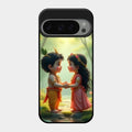 heavenly bond glossy metal case cover for Google Pixel 9 Pro 5G