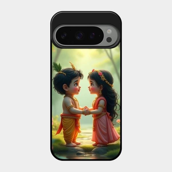 heavenly bond glossy metal case cover for Google Pixel 9 Pro 5G