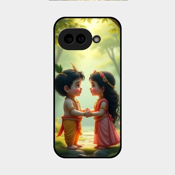 heavenly bond glossy metal case cover for Google Pixel 9A 5G