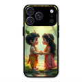 heavenly bond glossy metal case cover for iPhone 17 Pro Max